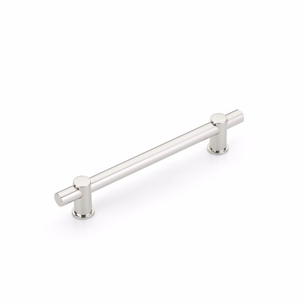 Schaub 6in Center to Center Fonce Bar Cabinet Pull Polished Nickel Finish - 426-PN