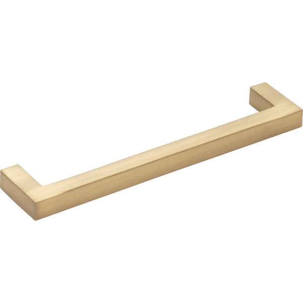 Elements By Hardware Resources 128 mm Center-to-Center Satin Bronze Square Stanton Cabinet Bar Pull - 625-128SBZ