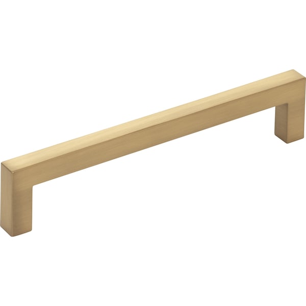 Elements By Hardware Resources 128 mm Center-to-Center Satin Bronze Square Stanton Cabinet Bar Pull - 625-128SBZ
