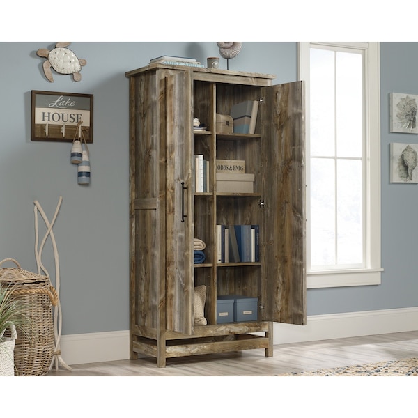 Sauder Granite Trace Storage Cab Rce A2 , Safety tested for stability to help reduce tip-over accidents - 424991