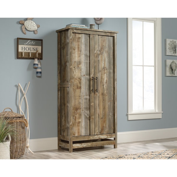 Sauder Granite Trace Storage Cab Rce A2 , Safety tested for stability to help reduce tip-over accidents - 424991