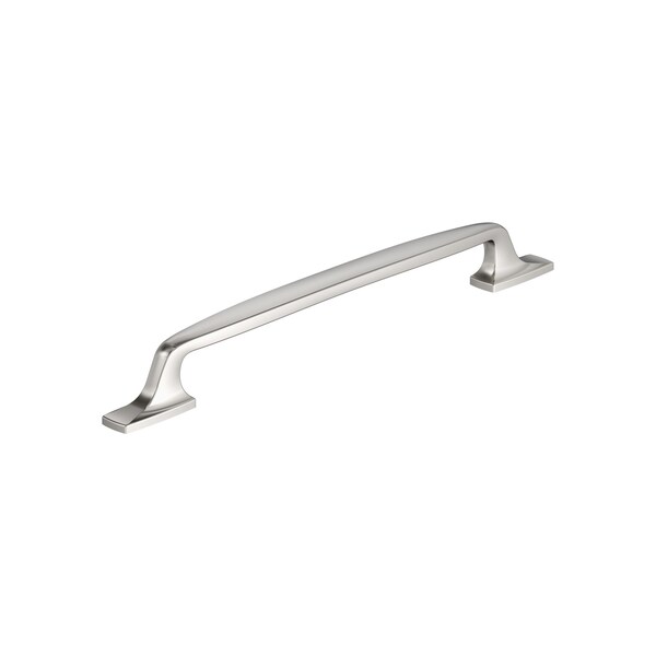 Amerock Highland Ridge 8-13/16 inch 224mm Center-to-Center Polished Nickel Cabinet Pull - BP55328PN