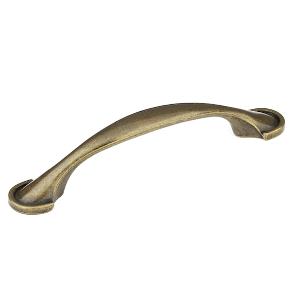 Richelieu 3-3/4 in. (96 mm) Center-to-Center Regency Brass Traditional Drawer Pull - BP198396R3