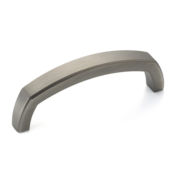 Richelieu 3-3/4 in. (96 mm) Center-to-Center Antique Nickel Transitional Drawer Pull - BP78596143