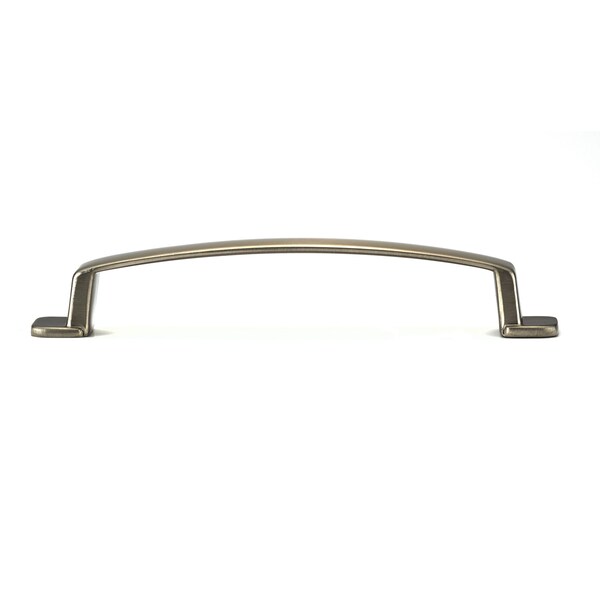 Richelieu 5 1/16 in (128 mm) Center-to-Center Brushed Nickel Traditional Drawer Pull - BP7009128195