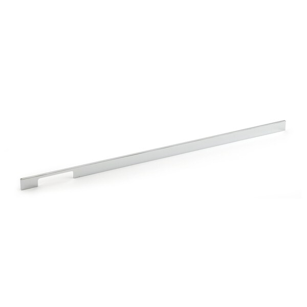 Richelieu 25-3/16 in. (640 mm) Center-to-Center Chrome Contemporary Drawer Pull - BP720640140