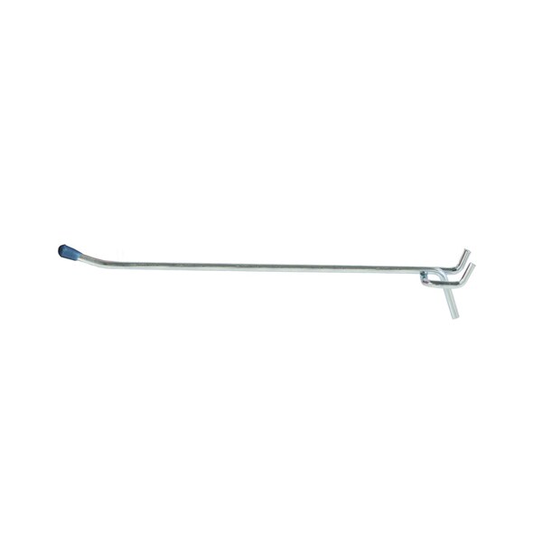 Crawford Crawford Silver Steel 8 in. Peg Hooks 3 pk - 18380