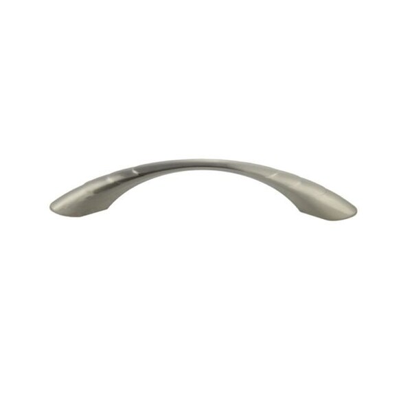 Crown 5" Deco Cabinet Pull with 3-3/4" Center to Center Satin Nickel Finish - CHP8065SN