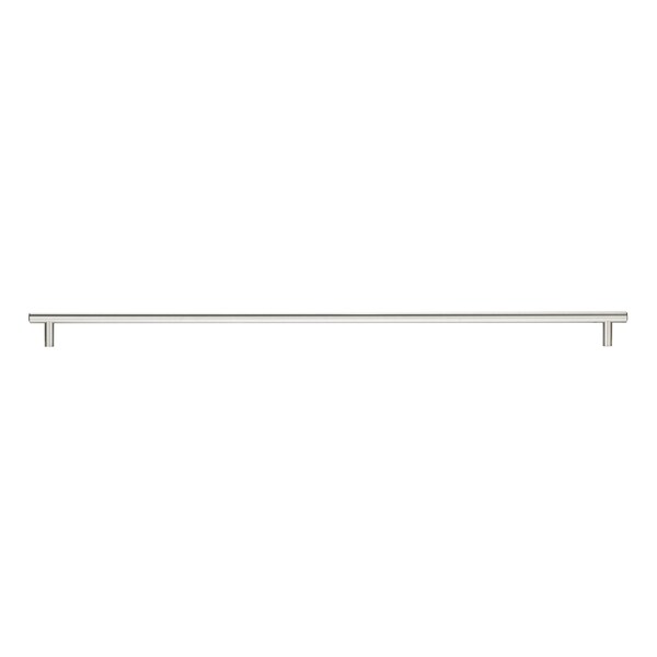 Richelieu 22-1/8 in. (562 mm) Center-to-Center Brushed Nickel Steel Contemporary Drawer Pull - BP205562195