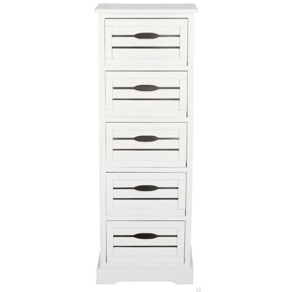 Safavieh Sarina Cabinet - Distressed Cream - AMH5714A