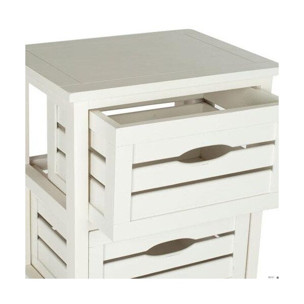 Safavieh Sarina Cabinet - Distressed Cream - AMH5714A