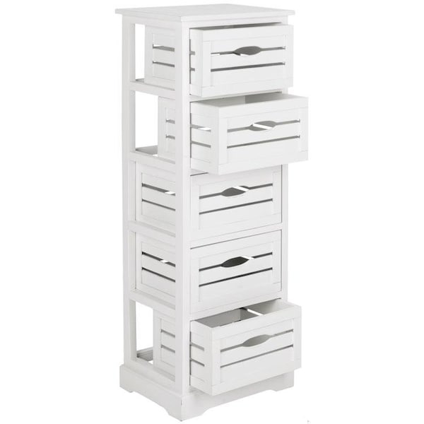 Safavieh Sarina Cabinet - Distressed Cream - AMH5714A