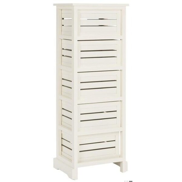 Safavieh Sarina Cabinet - Distressed Cream - AMH5714A