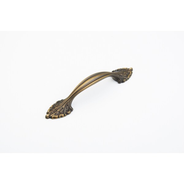 Schaub 96mm Center to Center Corinthian Cabinet Pull Redington Brass Finish - 871-RB