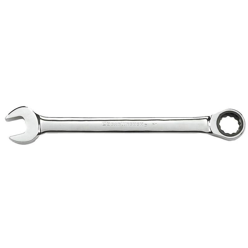 GEARWRENCH 1-1/2 in. SAE 72-Tooth Combination Ratcheting Wrench - 9042