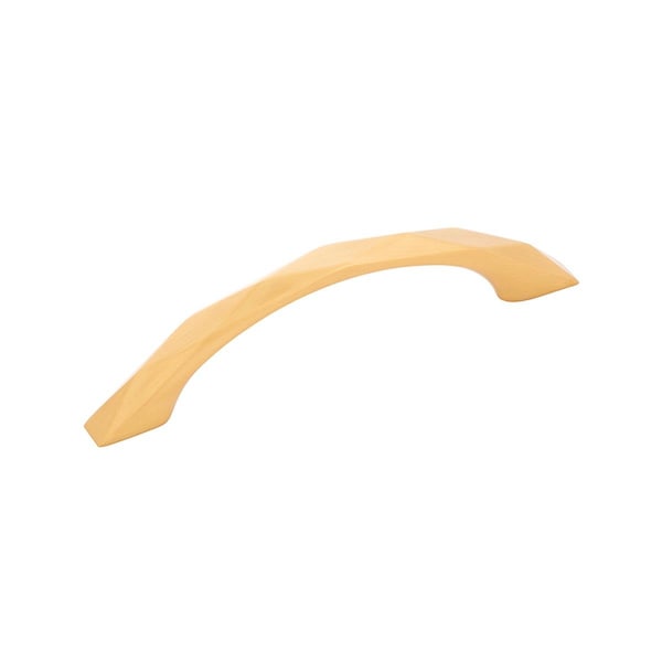 Belwith Products Belwith  96 mm Center-Center Style Cabinet Pull for Kitchen, Brushed Gold Brass - BWH077841 BGB