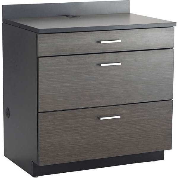 Safco Base Cabinet, 3 Drawer, Asian Night - 1703AN