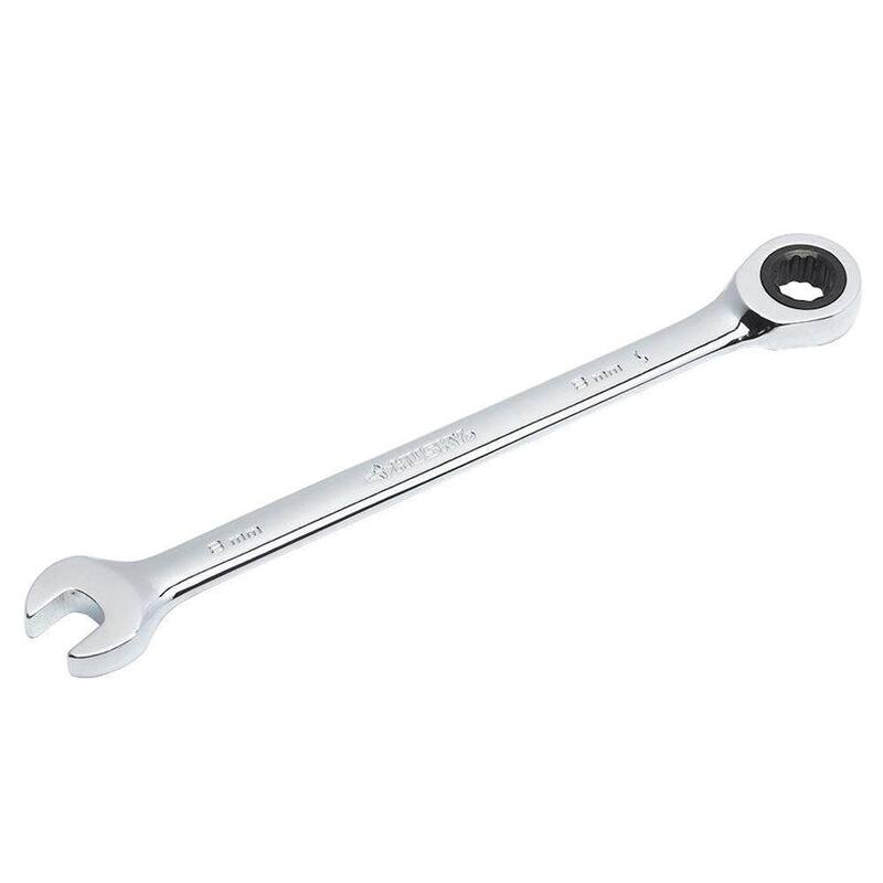Husky 8 mm 12-Point Metric Ratcheting Combination Wrench - HRW8MM