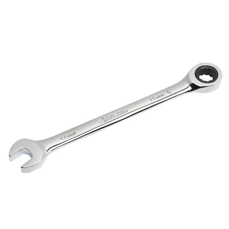 Husky 11 mm 12-Point Metric Ratcheting Combination Wrench - HRW11MM
