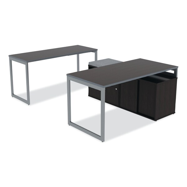 Alera Open Office Low Storage Cab Cred, 29.5w x 19 1/8d x 22 7/8h, Espresso - ALELS593020ES