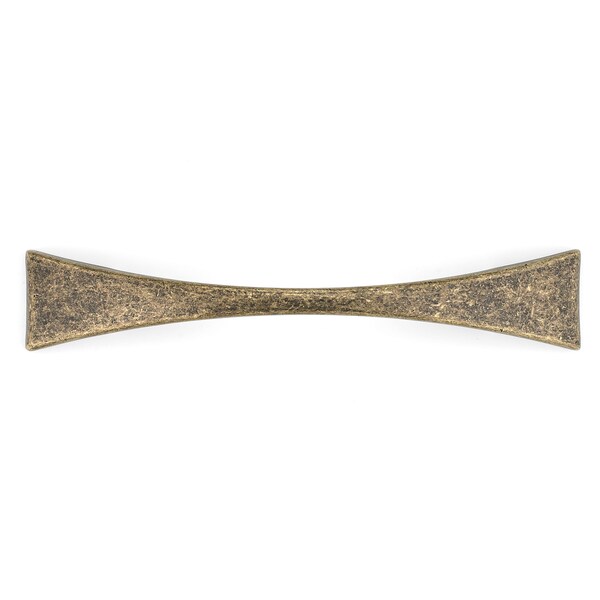 Richelieu 3-3/4 in. (96 mm) Center-to-Center Burnished Brass Traditional Drawer Pull - BP391371BB