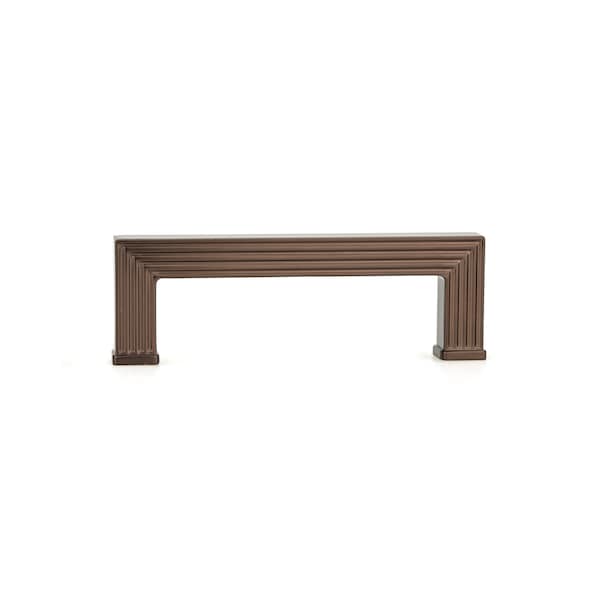 Richelieu 3-3/4 in. (96 mm) Center-to-Center Honey Bronze Transitional Drawer Pull - BP878896HBRZ