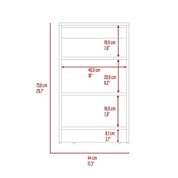 Tuhome St. Clair Linen Cabinet, Two Interior Shelves, Two Open Shelves, Single Door, Light Gray - MLZ7127