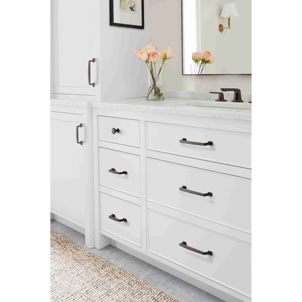 Amerock Westerly 6-5/16 in 160 mm Center-to-Center Oil-Rubbed Bronze Cabinet Pull - BP53722ORB