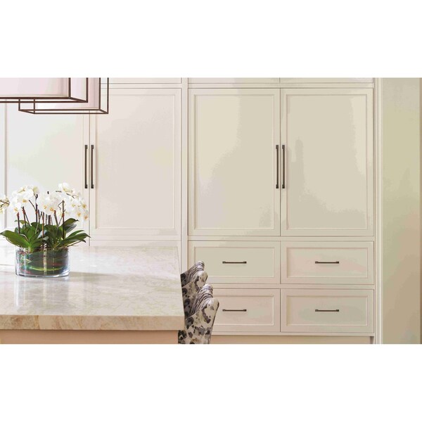 Amerock Westerly 6-5/16 in 160 mm Center-to-Center Oil-Rubbed Bronze Cabinet Pull - BP53722ORB