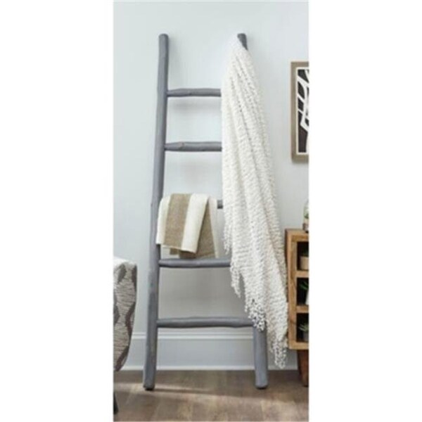Progressive Furniture Progressive Furniture A212-10G 68 x 24 x 3 in. Millie Blanket Ladder - Distressed Gray - A212-10G