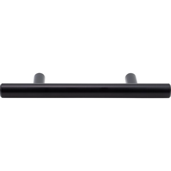 Designperfect 3'' Center-to-Center Bar Pull, Matte/Flat Black, 10PK - DPA10T202BLK