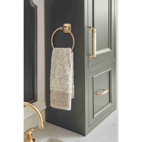 Amerock Stature 3-3/4 in 96 mm Center-to-Center Champagne Bronze Cabinet Pull - BP36887CZ