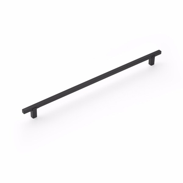 Schaub 320 mm Center to Center Quadrato Cabinet Pull Matte Black Finish - 20012-MB
