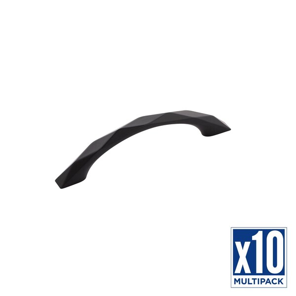 Hickory Hardware Pull 3-3/4 Inch (96mm) Center to Center, 10PK - H077841MB-10B