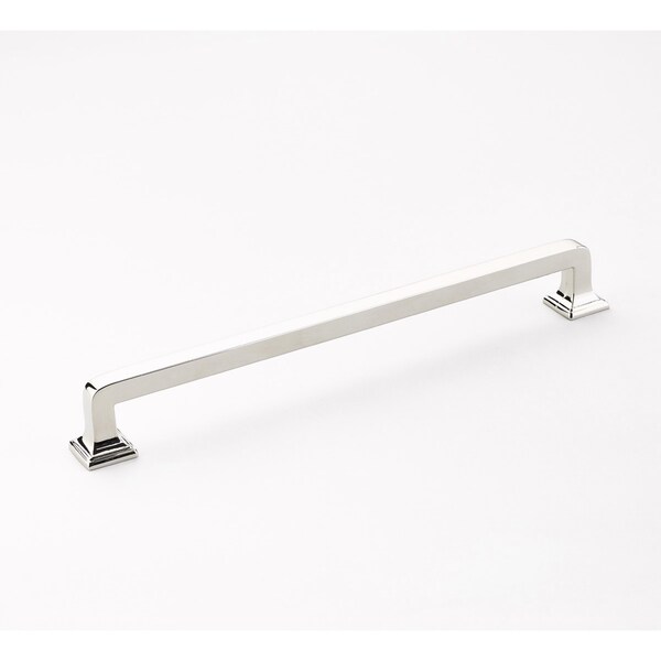 Schaub 8in Center to Center Menlo Park Cabinet Pull Polished Nickel Finish - 536-PN