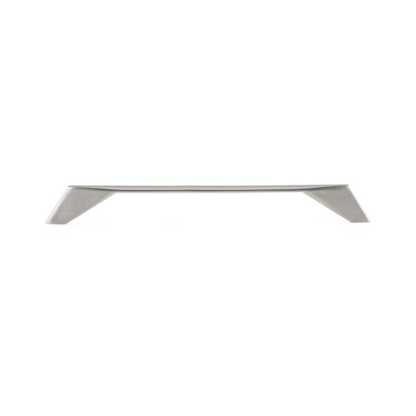 Richelieu 8 13/16 in (224 mm) Center-to-Center Brushed Nickel Contemporary Drawer Pull - BP9256224195