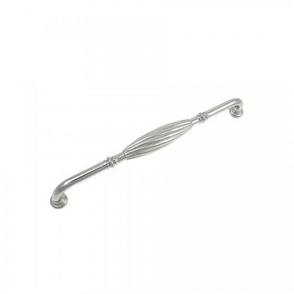 Strategic Brands 8 in. Polished Nickel French Twist Cabinet Pull - 84214