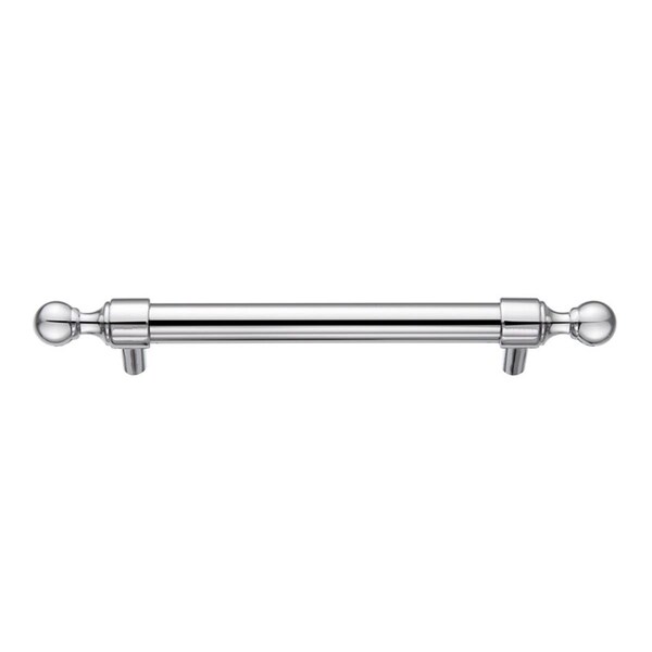 Escenografia 5 in. Center to Center Copper Zinc Cabinet Pull, Polished Chrome - ES3264284