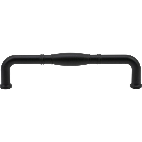 Designperfect 5-1/16'' Center-to-Center Handle Pull, Matte/Flat Black, 10PK - DPA10R574BLK