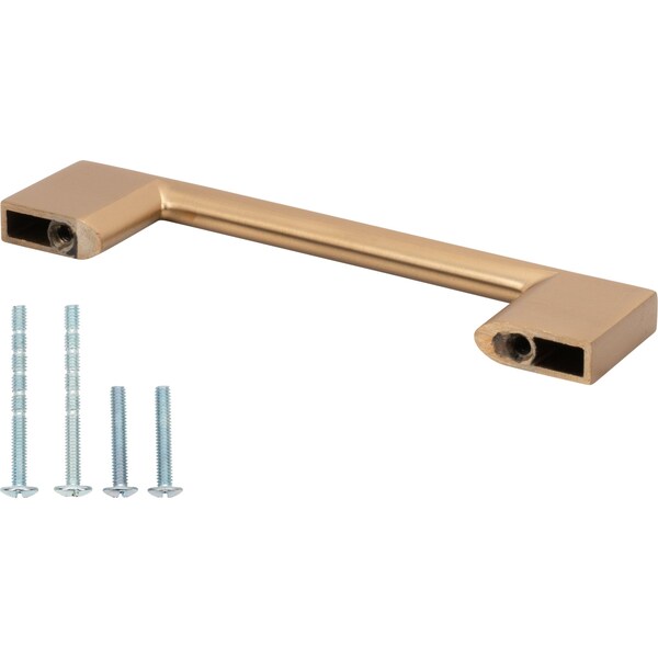 Designperfect 3-3/4'' Center-to-Center Handle Pull, Champagne Bronze/Gold - DPA-S793CBZ