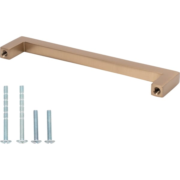 Designperfect 5-1/16'' Center-to-Center Handle Pull, Champagne Bronze/Gold, 10PK - DPA10S354CBZ