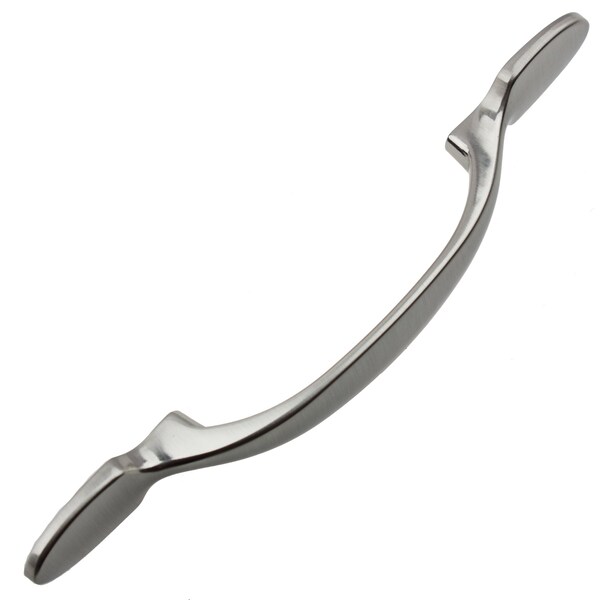 Gliderite Hardware 3 in. Center to Center Satin Nickel Cabinet Pull - 4228-SN, 25PK - 4228-SN-25