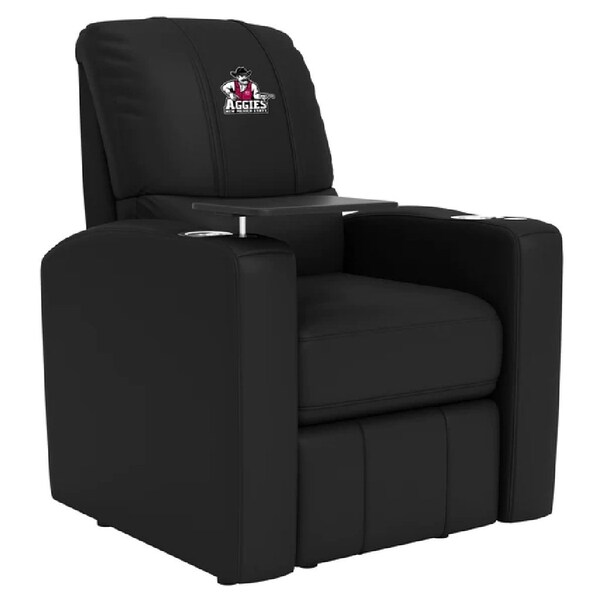 Dreamseat Stealth Power Plus Recliner with New Mexico State Aggies Logo - XZ520823901CDSMHTUSBBLK-PSCOL13350
