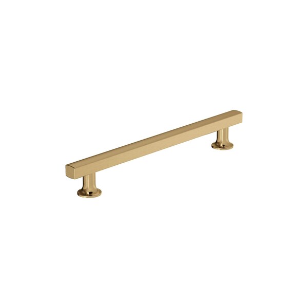Amerock Everett 7-9/16 inch 192mm Center-to-Center Champagne Bronze Cabinet Pull - BP37107CZ