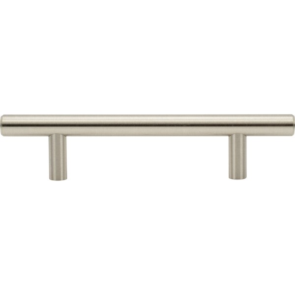 Designperfect 3-3/4'' Center-to-Center Bar Pull, Brushed Satin Nickel - DPA-T203SNB