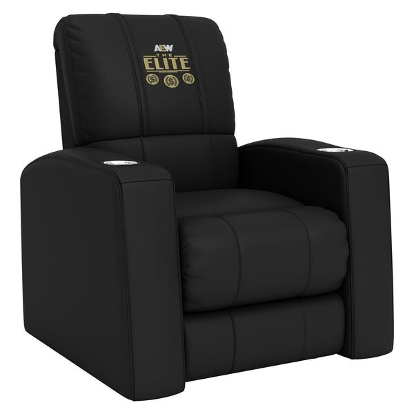 Dreamseat Relax Recliner with AEW The Elite Logo Synthetic Leather - XZ53900CDHTBK-PSAEW0010