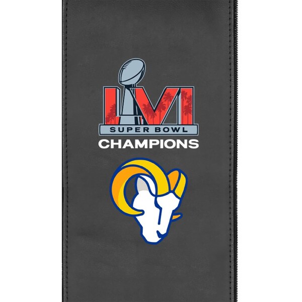Dreamseat Rocker Recliner with Los Angeles Rams Super Bowl LVI Champions Logo - XZ52031CDRRBLK-PSNFL20083