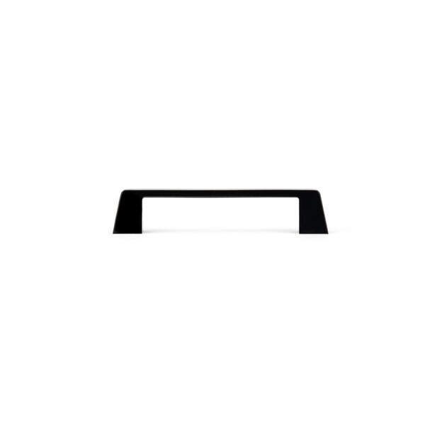 Richelieu 5 1/16 in (128 mm) Center-to-Center Matte Black Contemporary Cabinet Pull - BP7340128900