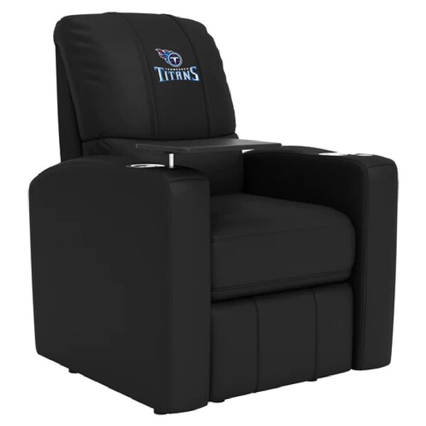 Dreamseat Stealth Power Plus Recliner with Tennessee Titans Secondary Logo - XZ520823901CDSMHTUSBBLK-PSNFL21051