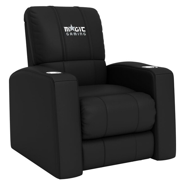 Dreamseat Home Theater Recliner with Orlando Magic Gaming Logo - XZ418301RHTCDBLK-PSNBA32095